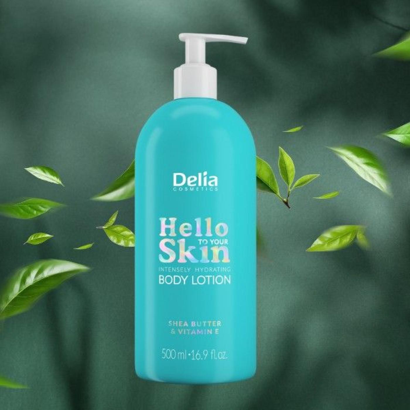 Delia Cosmetics Hello Skin Intensely Hydrating Body Lotion, 500 ml