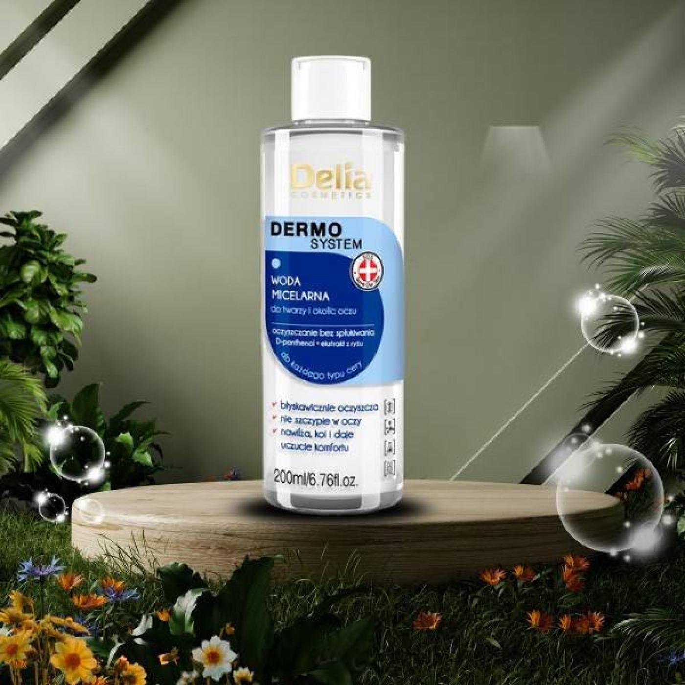 Delia Cosmetics Dermo System Micelar Water, 200 ml