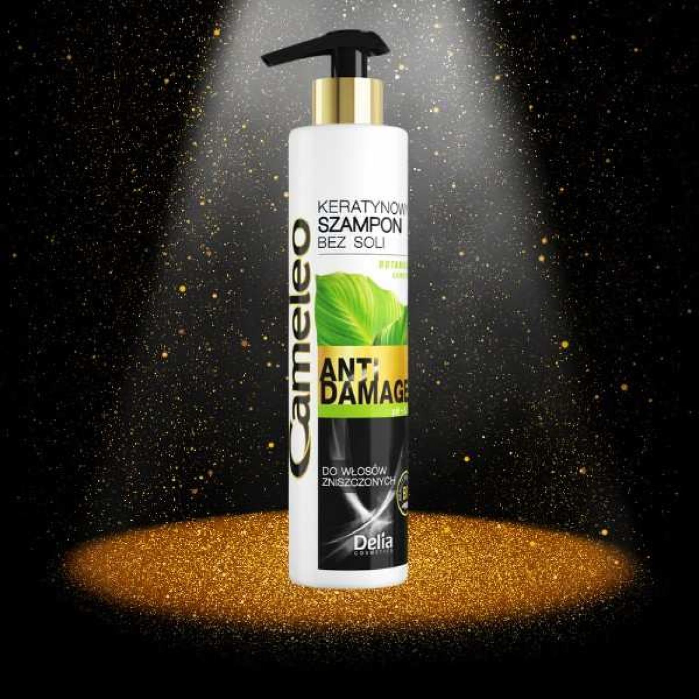 Cameleo Anti Damage Hair Keratin Shampoo, 250 ml