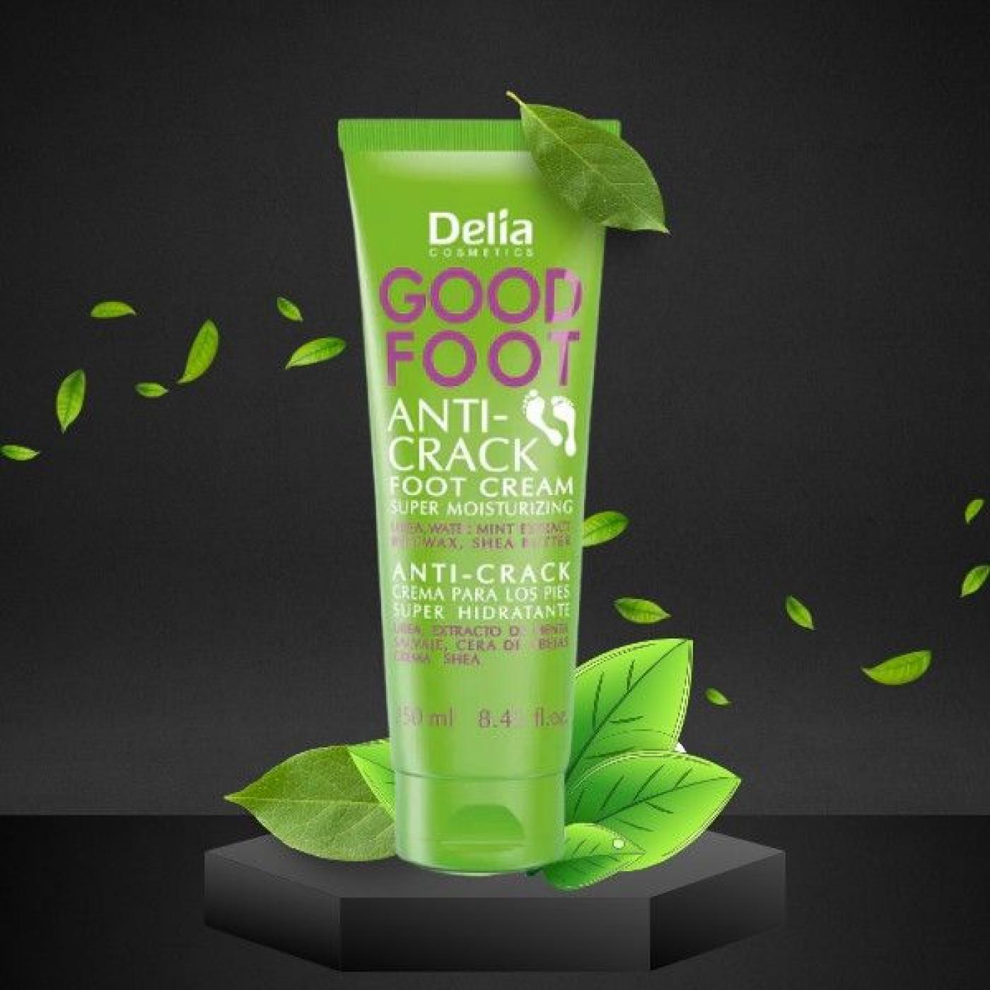 Delia Good Foot Anti Crack Foot Cream, 250 ml