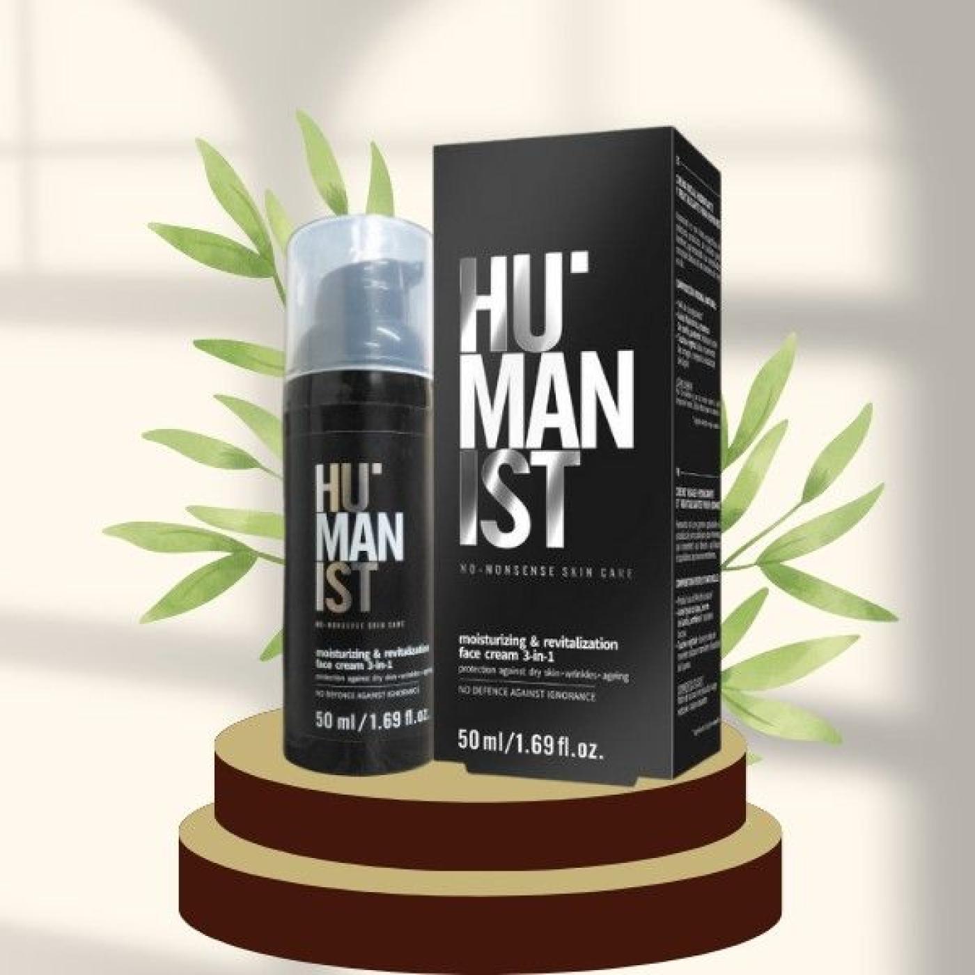Humanist Moisturizing and Revitalization Face Cream 3-In-1, 50 ml