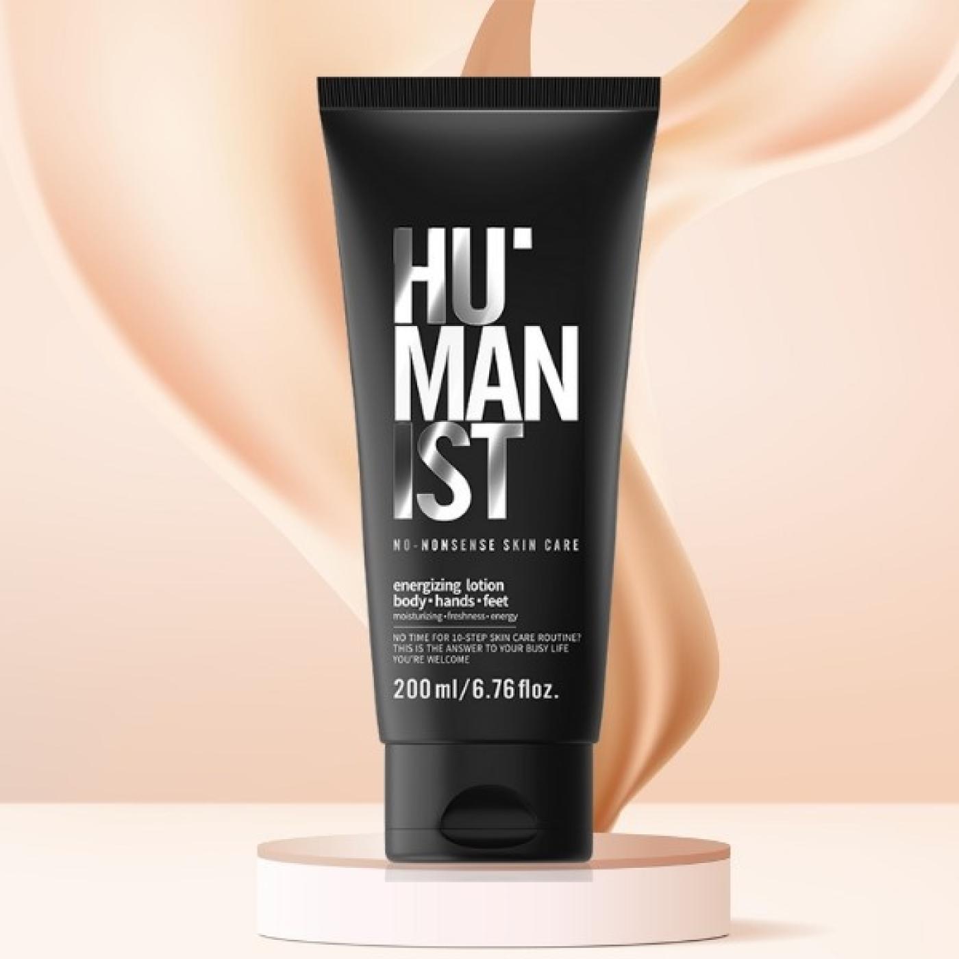 Humanist Energizing Lotion Body, Hands and Feet, 200 ml