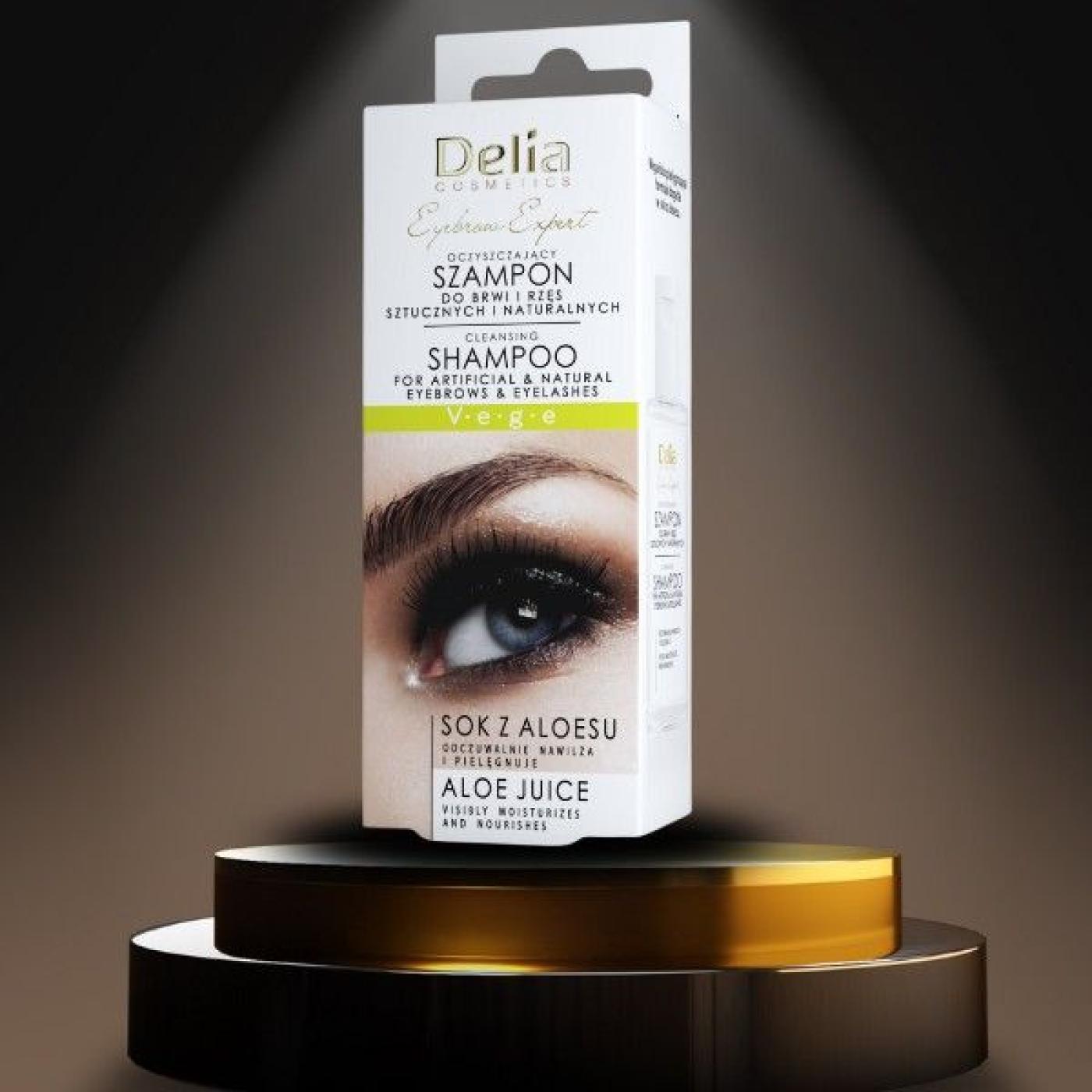 Delia Eyebrows and Eyelashes Shampoo, 50 ml