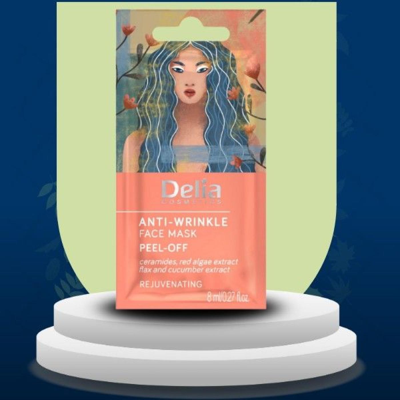 Delia Cosmetics Anti-Wrinkle Face Mask, 8 ml