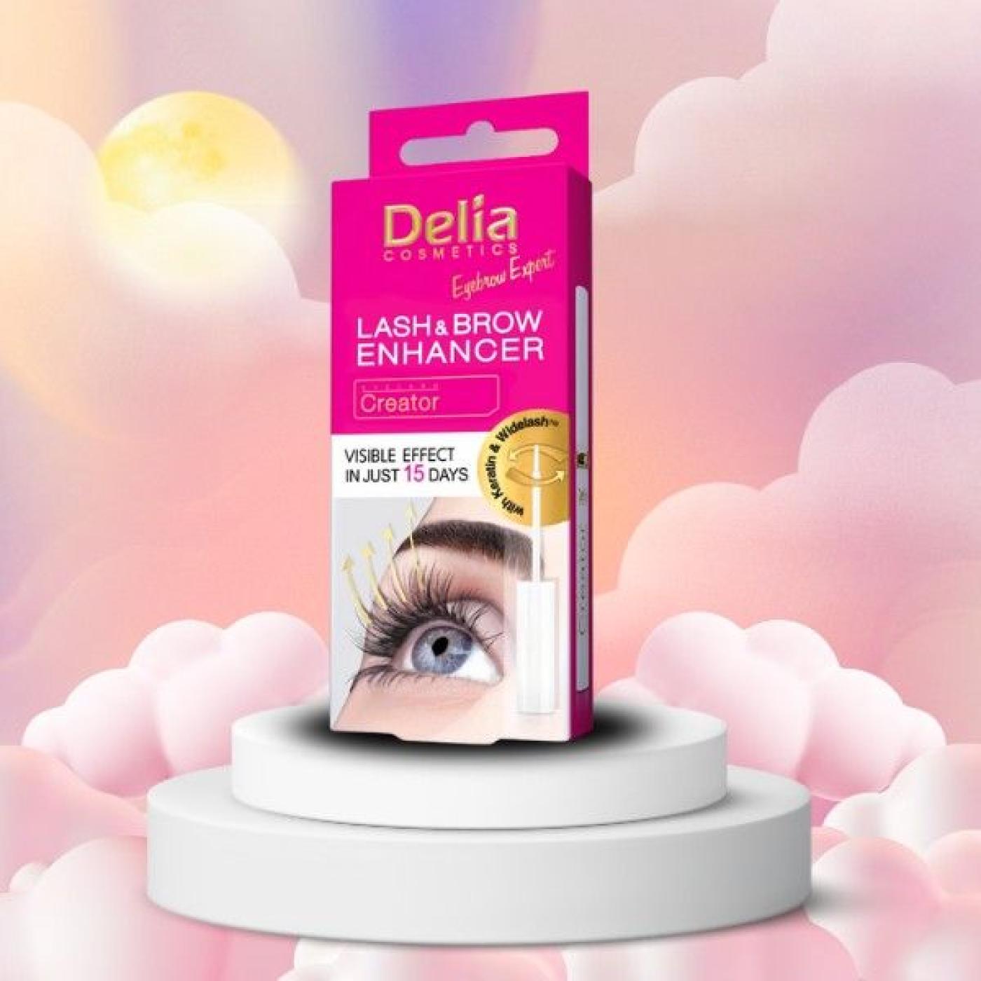 Delia Cosmetics Eyelash Creator Lash & Brow Enhancer, 7 ml