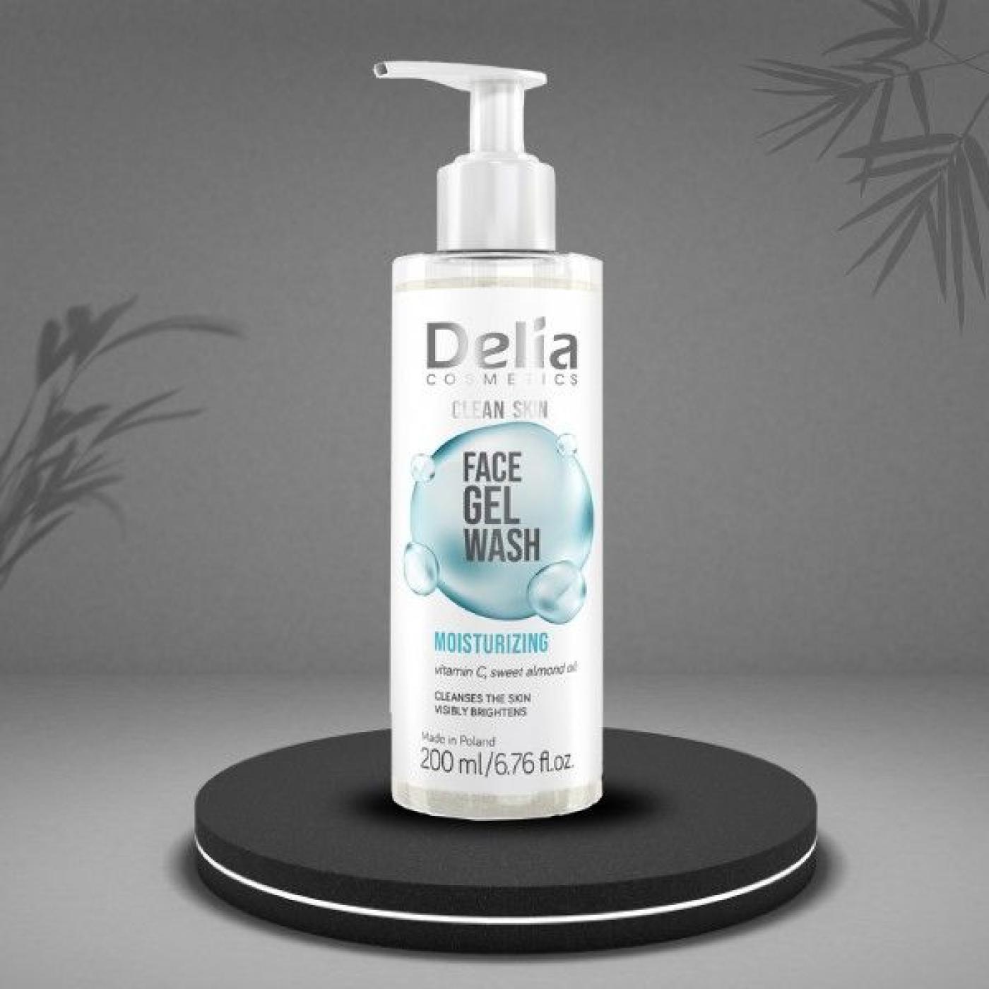 Delia Cosmetics Clean Skin Face Gel Wash, 200 ml