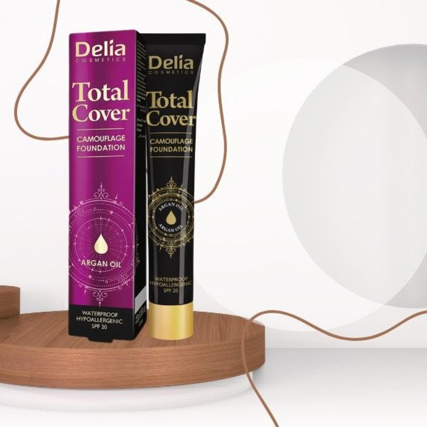 Delia Total Cover Camouflage Foundation SPF 20, 25 gm