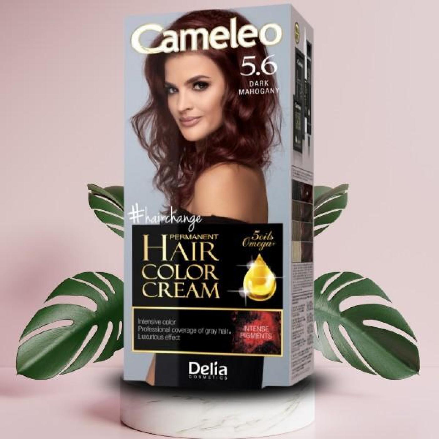 Cameleo Permanent Hair Color Cream - 5.6 Dark Mahogany, 119 ml