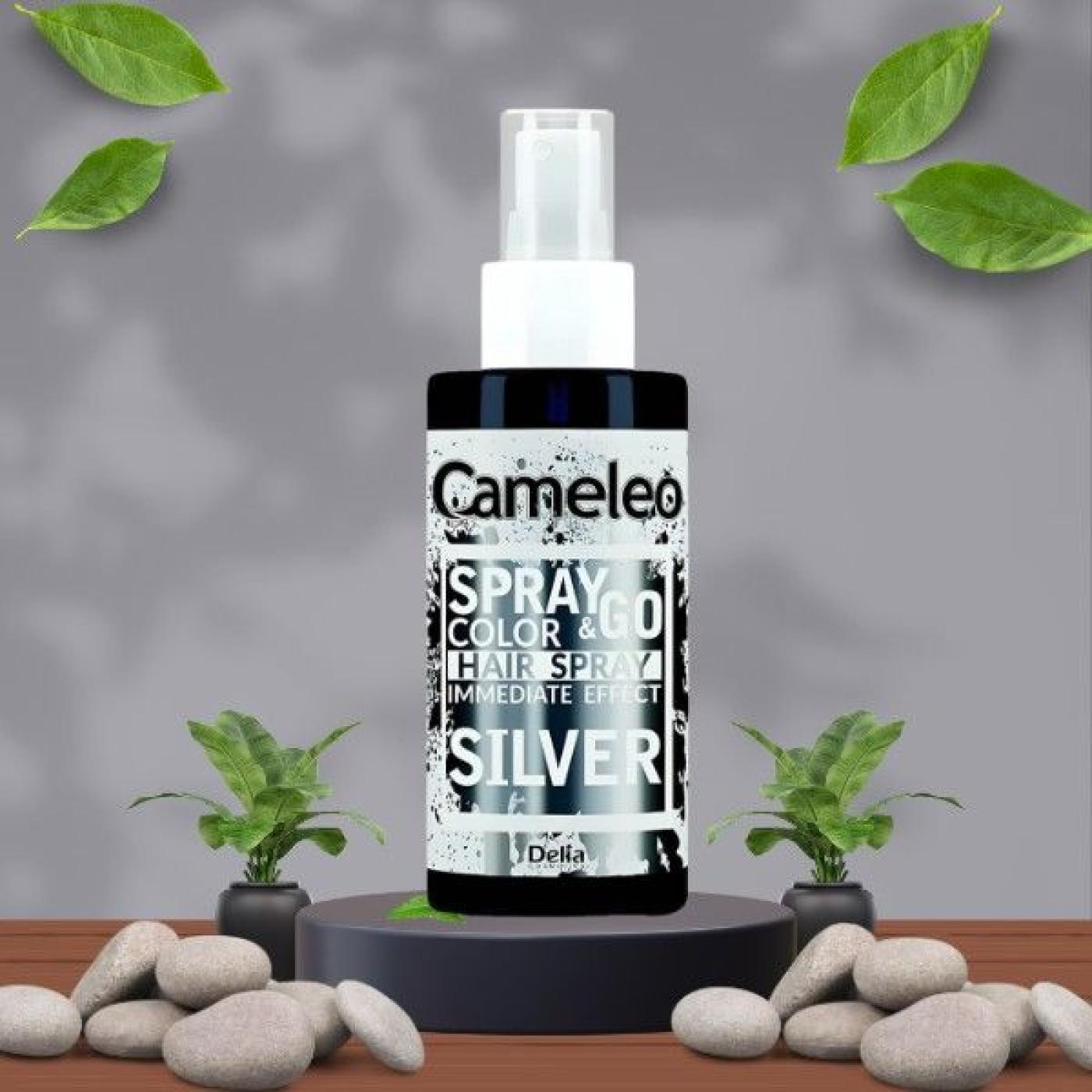 Cameleo Color Hair Spray - Silver, 150 ml