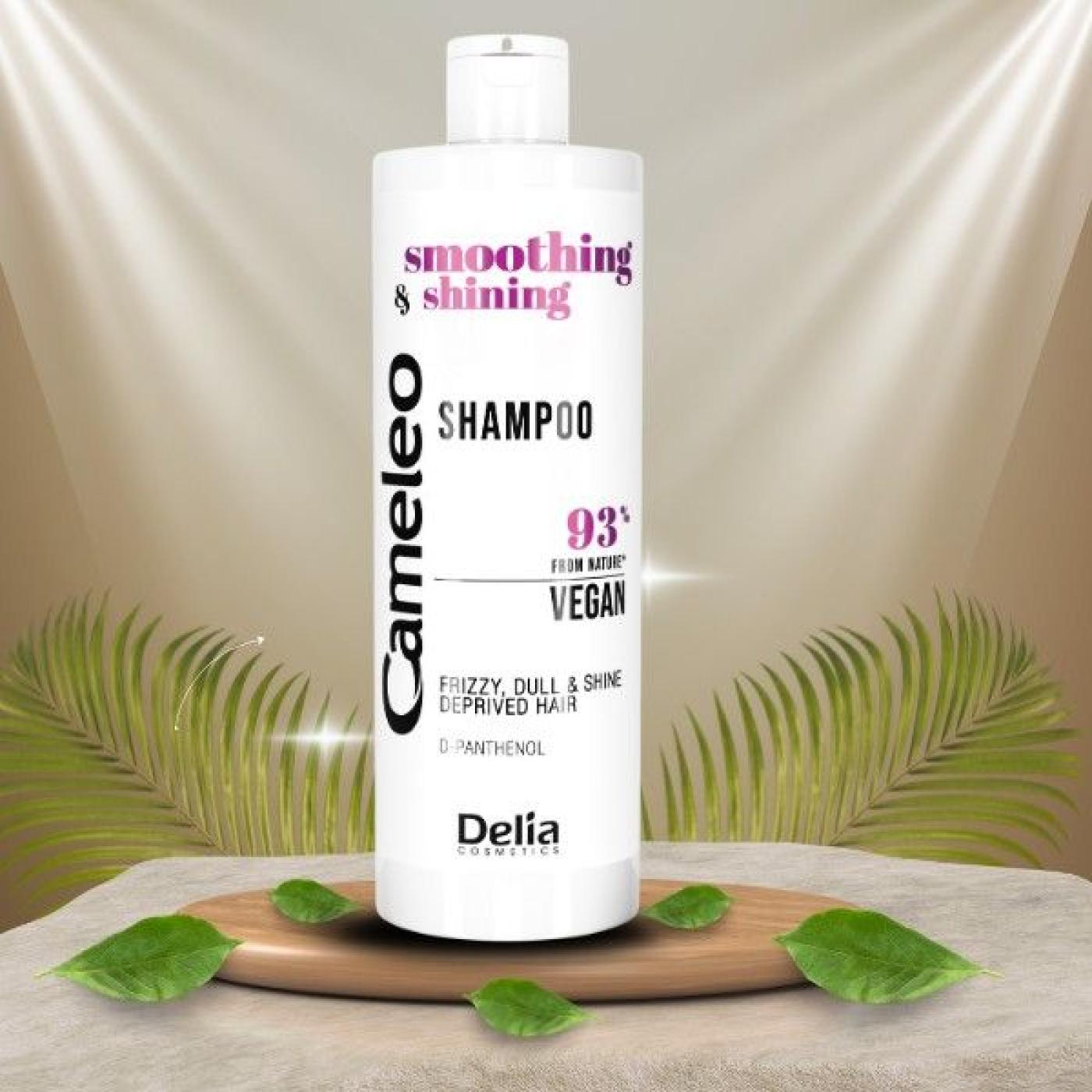 Cameleo Vegan Shampoo - Smoothing & Shining, 400 ml