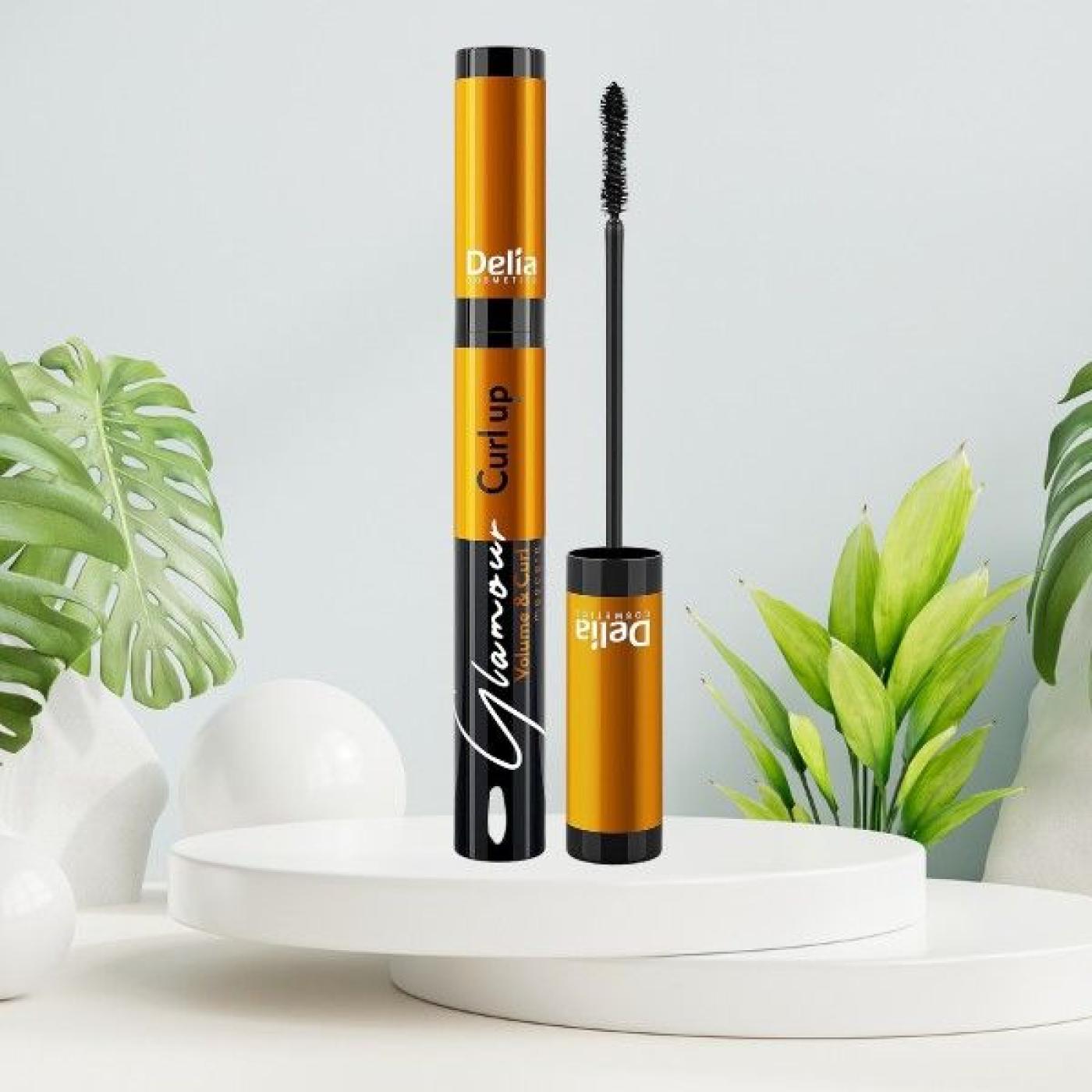 Delia Cosmetics Glamour Volume & Curl Mascara, 11 ml