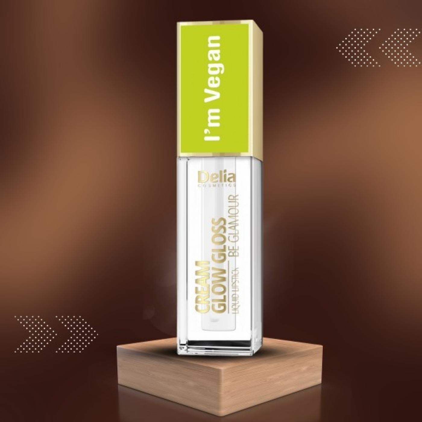 Delia Cosmetics Vegan Cream Glow Gloss - 5 ml