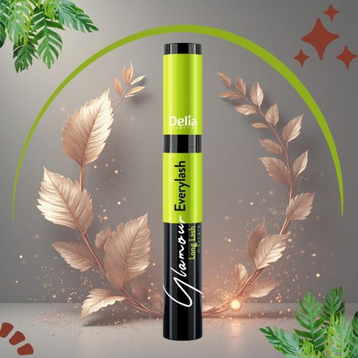 Delia Cosmetics Glamour Long Lash Mascara, 11 ml