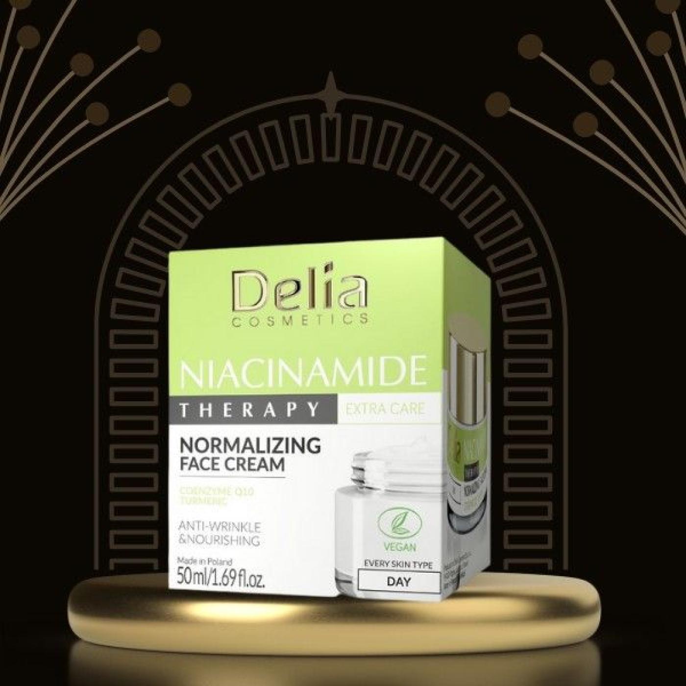 Delia Cosmetics Niacinamide Therapy - Normalizing Face Cream Day, 50 ml