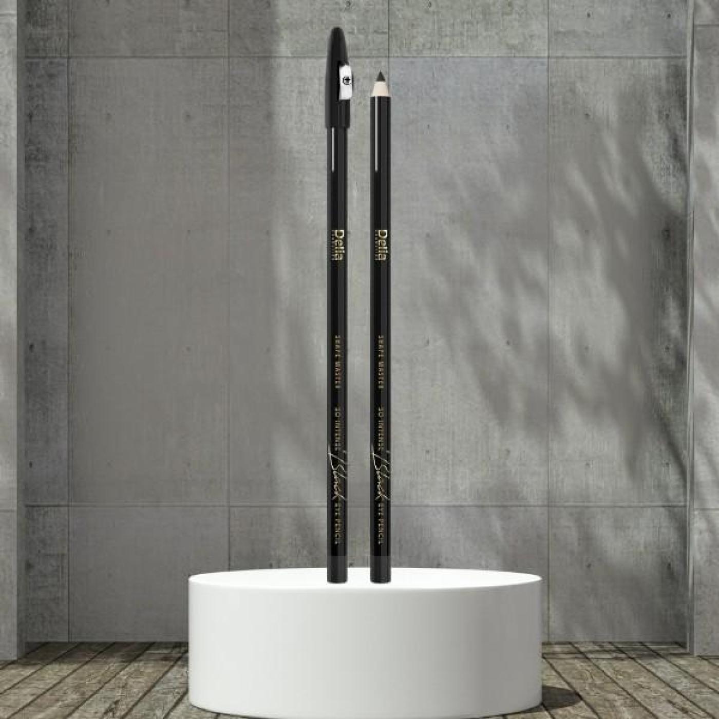 Delia Cosmetics Shape Master So Intense Eye Pencil Black, 3 ml