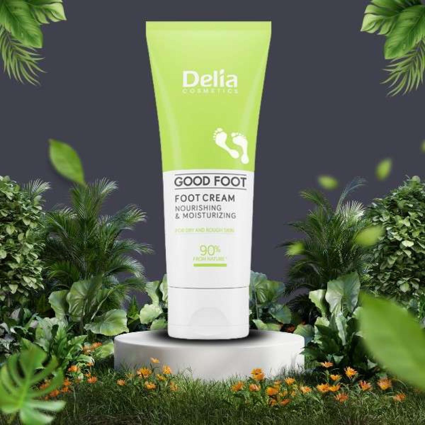Delia Cosmetics Good Foot Nourishing & Moisturizing Foot Cream, 100 ml