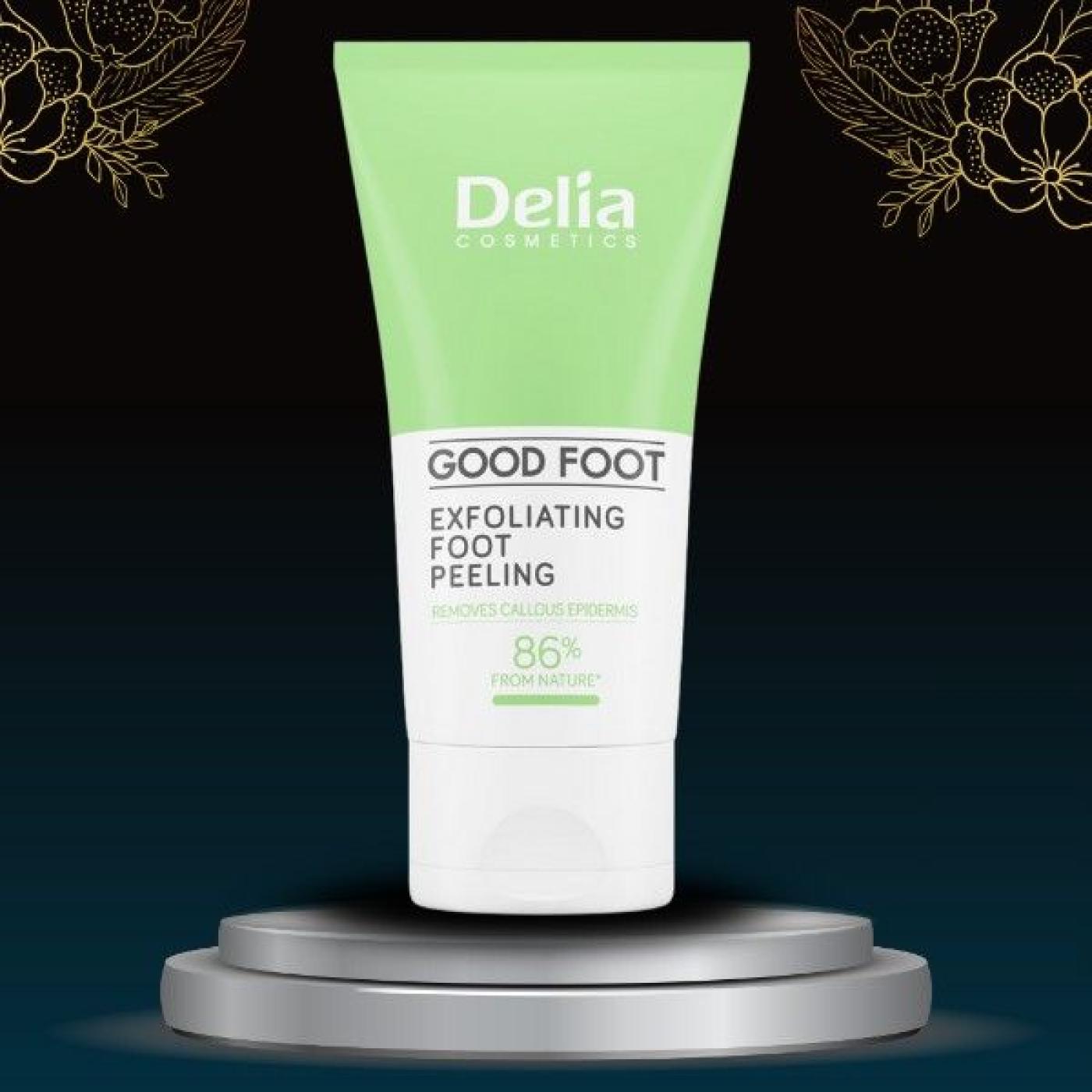 Delia Cosmetics Good Foot Exfoliating Foot Peeling, 60 ml