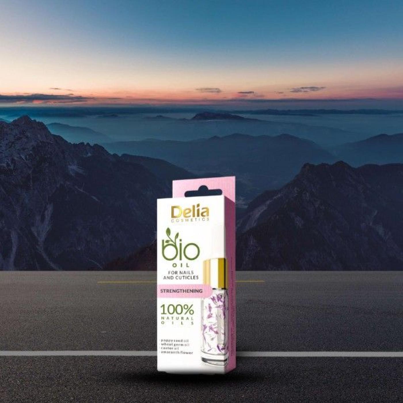 Delia Cosmetics Bio Oil for Nails and Cuticles - Strengthening, 10 ml